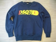 DSQUARED D2 Dean & Dan Pullover Tiefblau Hoodie NEU 005 /Guter Qualität