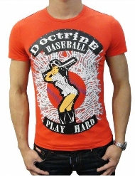 Dsquared2 T SHIRT Kurzarm Orange Dsquared 126 /Factory Preis