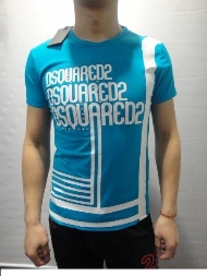Dsquared2 T SHIRT Kurzarm Tiefblau Dsquared 100 /Modischen