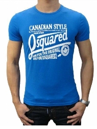 Dsquared2 T SHIRT Kurzarm Tiefblau Dsquared 116 /Modischen