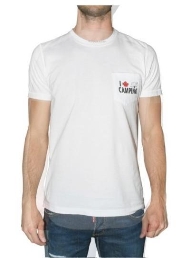 Dsquared2 T SHIRT Kurzarm Weiß Dsquared 029 /Factory Preis