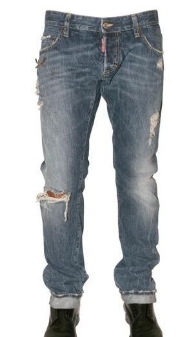 DSQUARED² JEANS HOSE BERMUDAS Grau 026 /Modisch