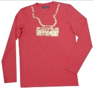 Dsquared2 T SHIRT Rot Radio 002 /Geschäft