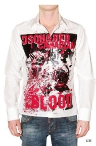 Dsquared2 Hemd Shirt WIE NEU 2011 KOLLEKTION #013 /Heißer Verkauf