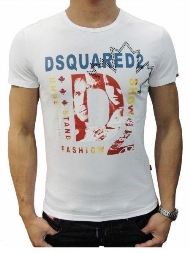 Dsquared2 T SHIRT Kurzarm Weiß Dsquared 108 /Kunden Zuerst Günstige