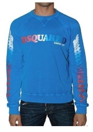DSQUARED D2 Dean & Dan Pullover Tiefblau Hoodie NEU 022 /Feinstes