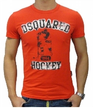 Dsquared2 T SHIRT Kurzarm Orange Dsquared 128 /Letzte