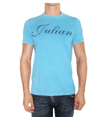 Dsquared2 T SHIRT Kurzarm Blau Dsquared 074 /Großhandel