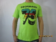 Dsquared2 T SHIRT Kurzarm Grün Dsquared 038 /Großhandel