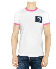 Dsquared2 T SHIRT Kurzarm Weiß Dsquared 062 /Komfortabel