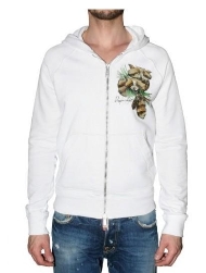 DSQUARED D2 Dean & Dan Pullover Weiß Hoodie NEU 081 /Kunden Zuerst Günstige