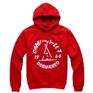 DSQUARED D2 Dean & Dan Pullover Rot Hoodie NEU 052 /Gute Qualitäts