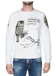 DSQUARED D2 Dean & Dan Pullover Weiß Hoodie NEU 019 /Jetzt Bestellen
