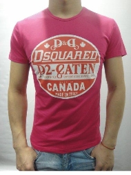 Dsquared2 T SHIRT Kurzarm Rot Dsquared 097 /Geschäft Dsquared2 T SHIRT Kurzarm Rot Dsquared 097 /Geschäft