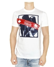 Dsquared2 T SHIRT Kurzarm Weiß Dsquared 078 /Hot Sale
