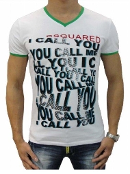 Dsquared2 T SHIRT Kurzarm Weiß Dsquared 121 /Hot Sale